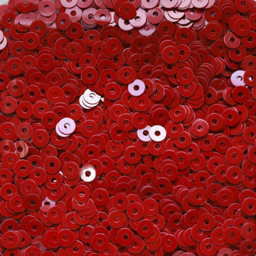 Flat Sequins （ Cherry Red Series ）