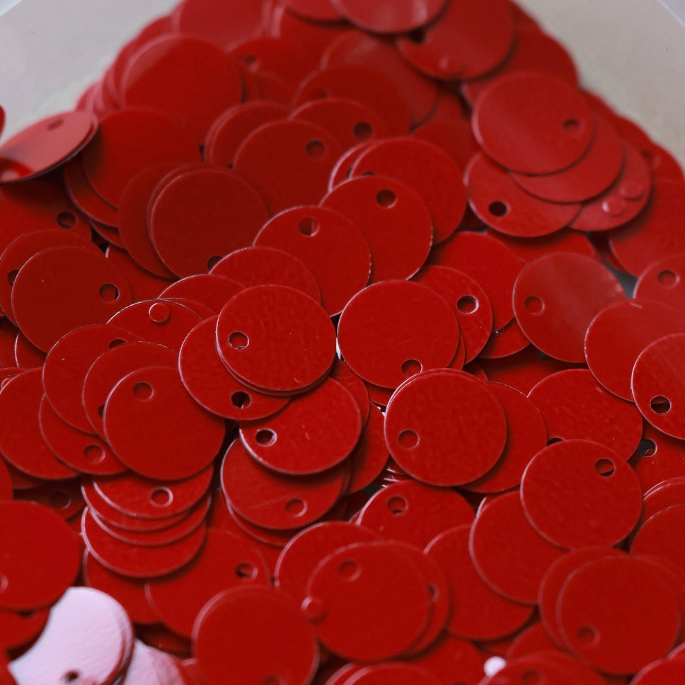 Flat Sequins （ Cherry Red Series ）
