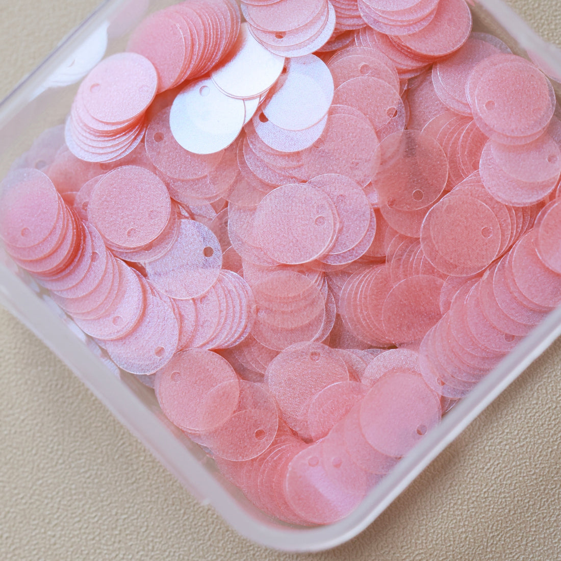 Flat Sequins Border Hole （ Butterfly Pink Series ）