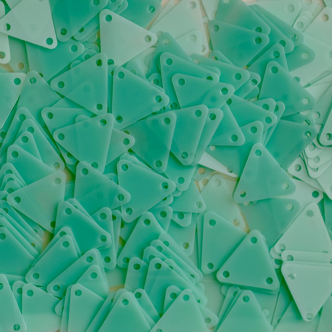 9mm Rounded Triangle Sequins set （ 8 colors ）