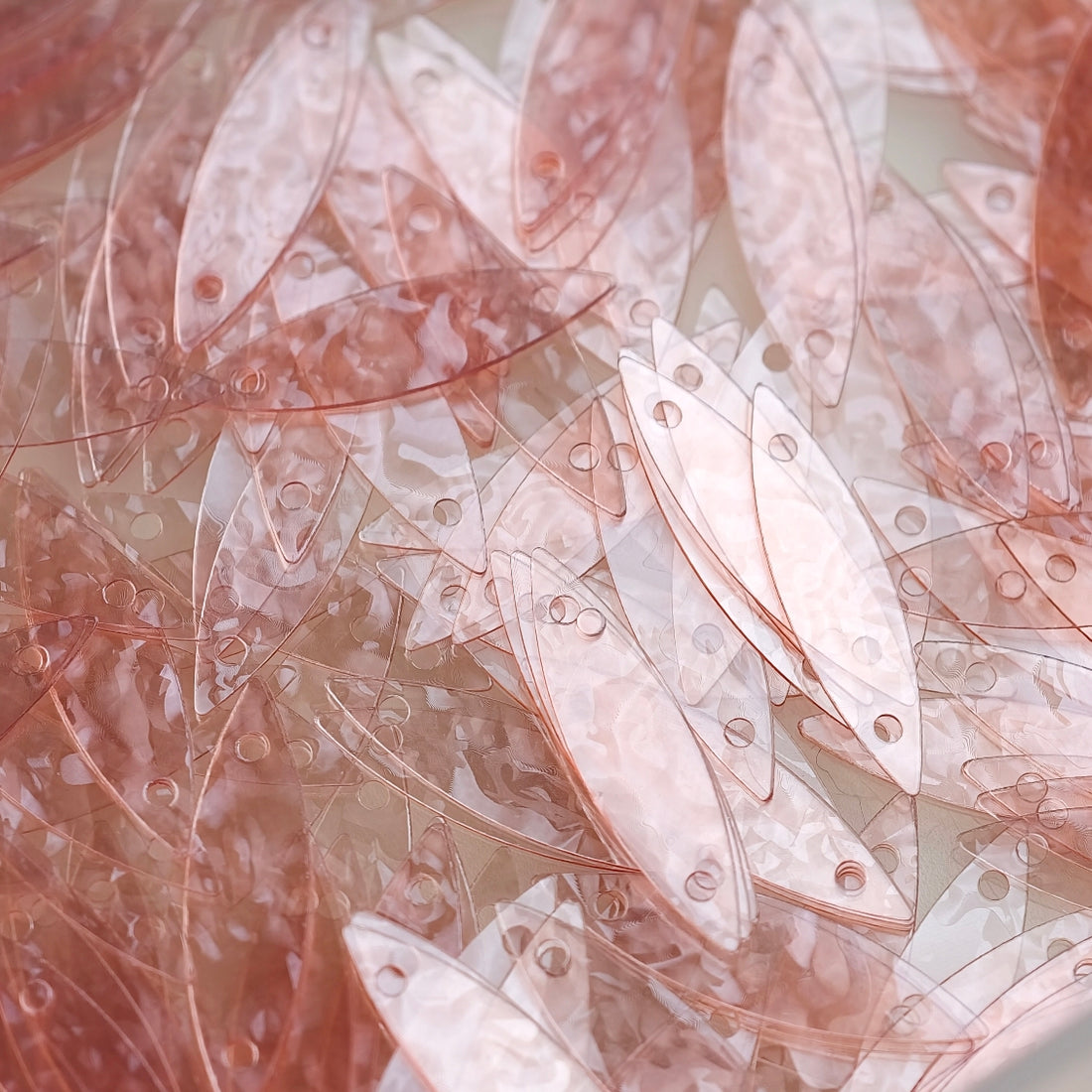 Leaf Shape - Clear Series Sequins