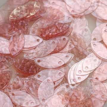 Leaf Shape - Clear Series Sequins