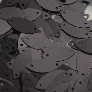 Leaf Shape - Black Series Sequins