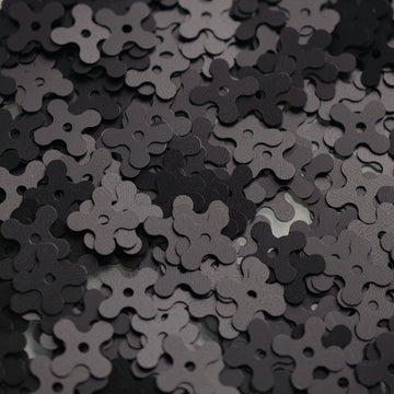 7x7mm Flower - Black Series Sequins