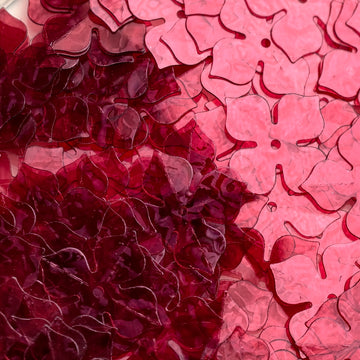 4-Petal Flower - Red Series Sequin