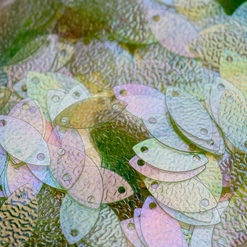 Leaf Shape - Clear Series Sequins