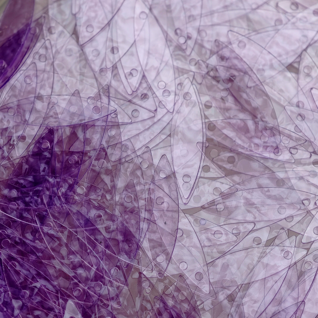 Leaf Shape - Clear Series Sequins