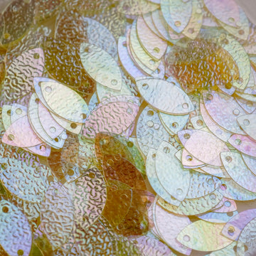 Leaf Shape - Clear Series Sequins
