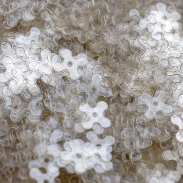7x7mm Flower - Clear Series Sequins