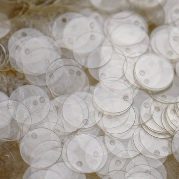 Border Hole - Clear Series Sequins
