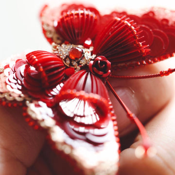 Butterfly Brooch Craft Kit - Embroidery kit