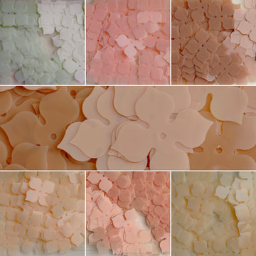 20x20mm 4-Petal Flower Sequins  （ 7 colors ）