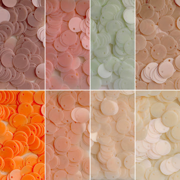 8mm Border  Hole Sequins  （ 8 colors ）