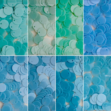 10mm Border  Hole Sequins  （ 8 colors ）