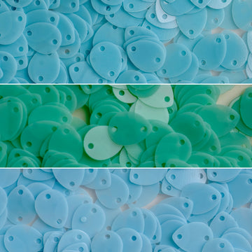 14x10mm Teardrop Shape Sequins  （ 3 colors ）