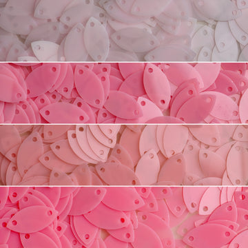 10x5mm Leaf Shape Sequins  （ 4 colors ）