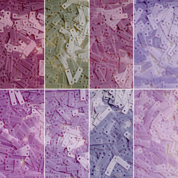 9x3mm Rectangle Sequins set （ 8 colors ）