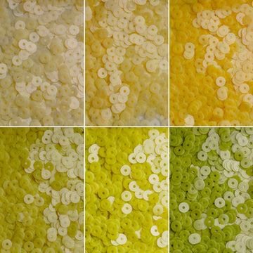 4mm Center Hole Sequins  （ 6 colors ）