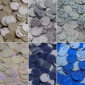 6mm Border Hole Sequins  （ 6 colors ）